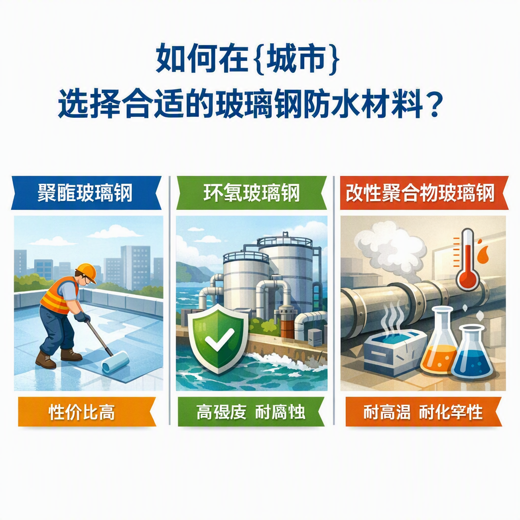 如何在运城选择合适的玻璃钢防水材料?