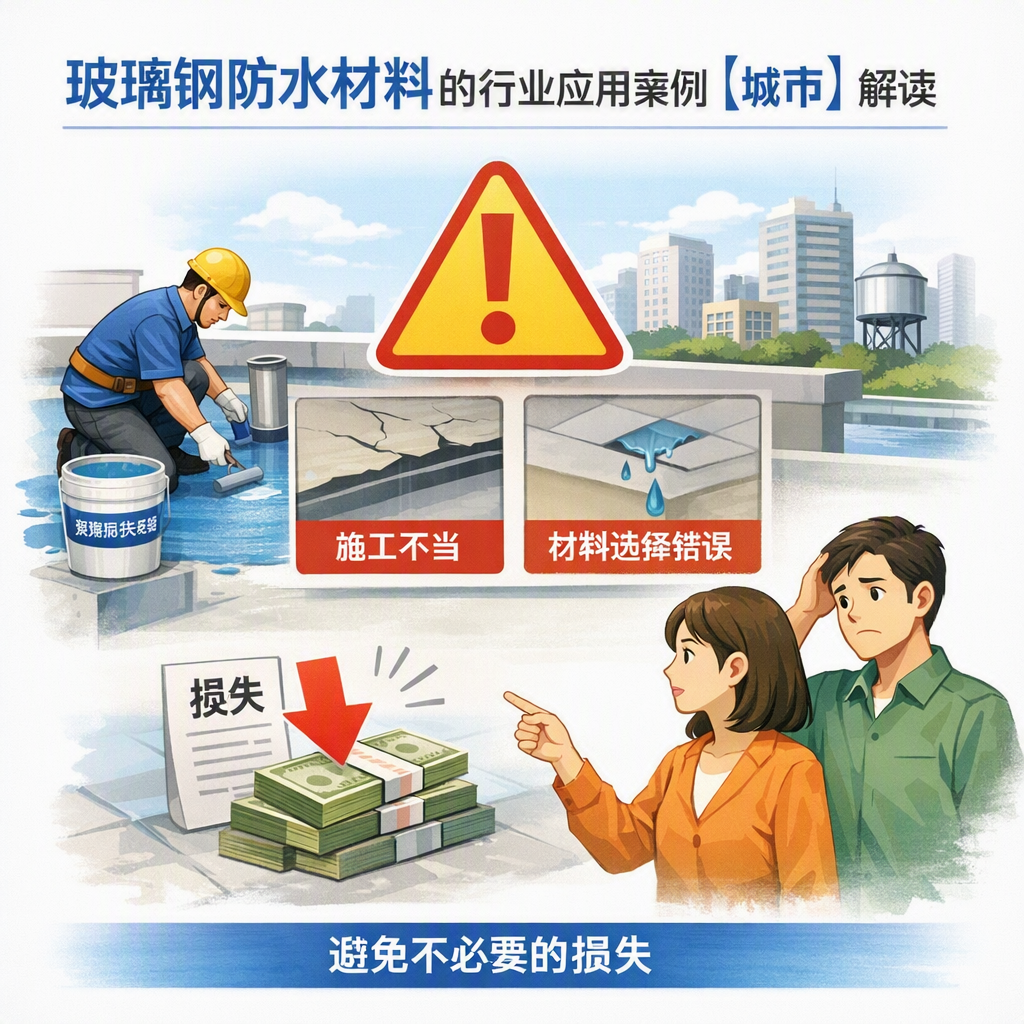 玻璃钢防水材料的行业应用案例,运城解读