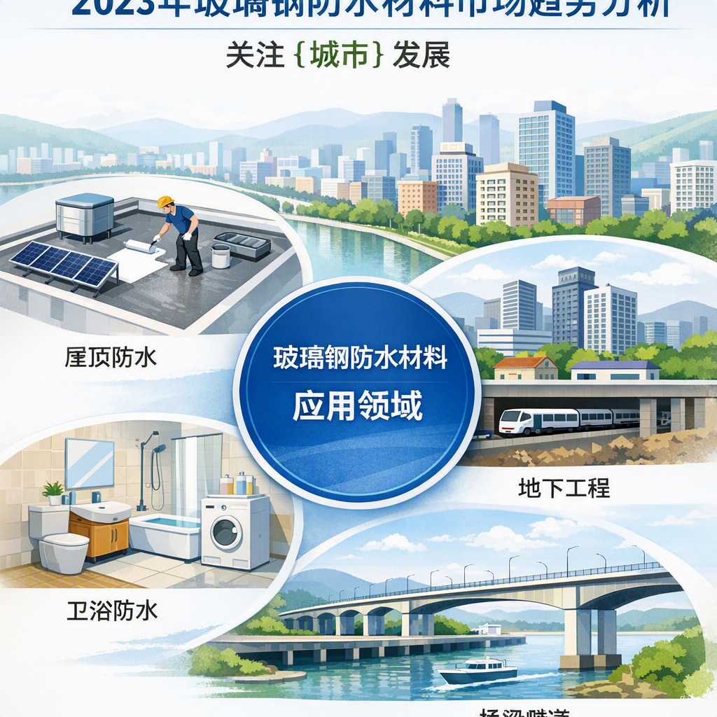 2023年玻璃钢防水材料市场趋势分析,关注 运城 发展
