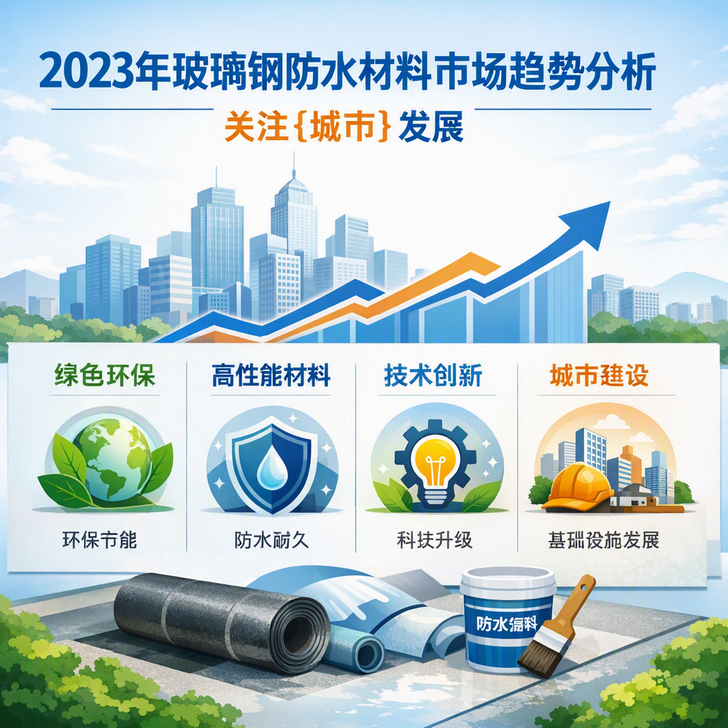 2023年玻璃钢防水材料市场趋势分析,关注 运城 发展