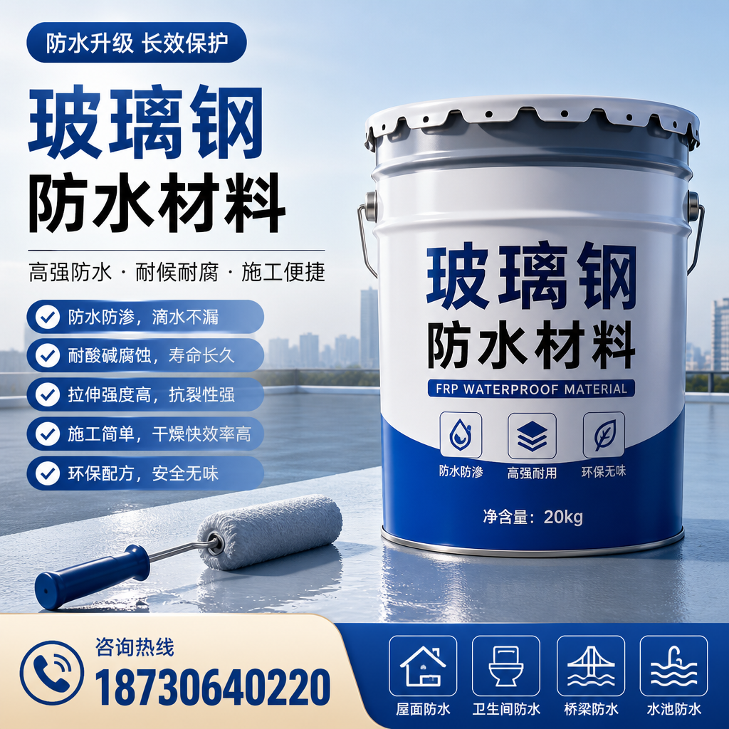 专家解析:玻璃钢防水材料的市场前景分析在 运城