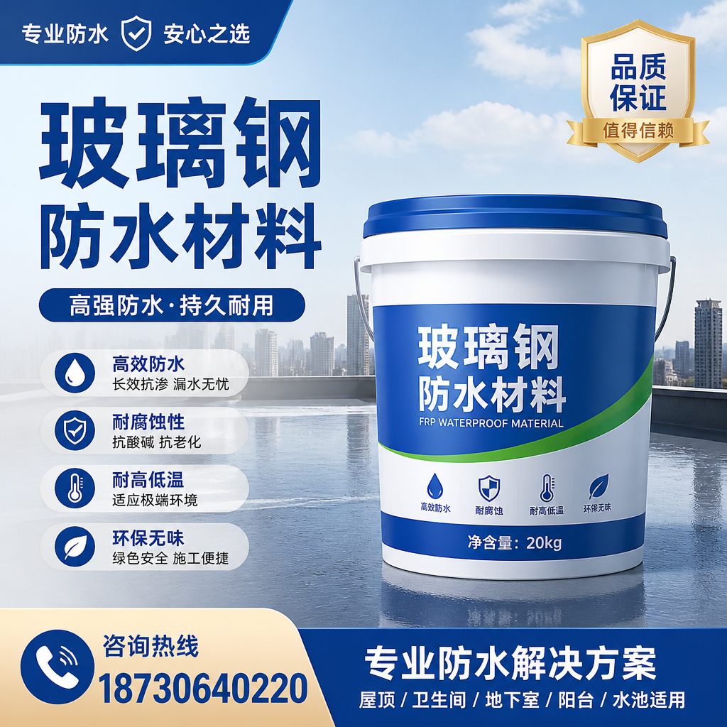 了解玻璃钢防水材料的市场趋势,运城 企业不可不知