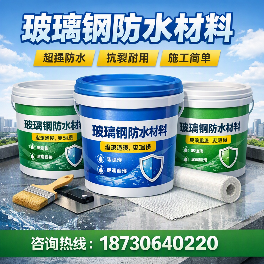 了解玻璃钢防水材料的市场趋势,运城 企业不可不知